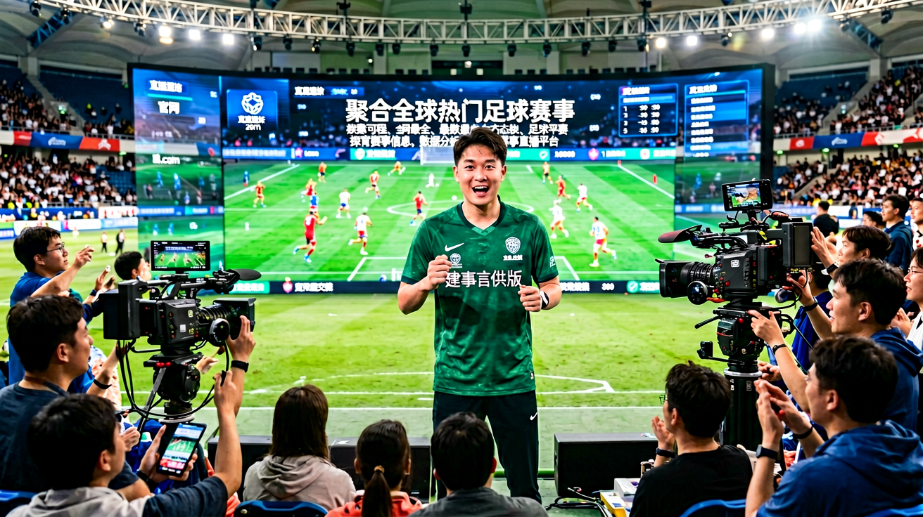 赛事直播现场，高清画面呈现精彩比赛